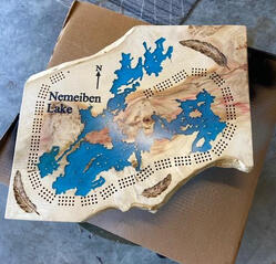 Crib Board - Nemeiben Lake