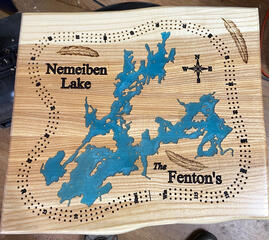 Name &amp; Lake Cribboard