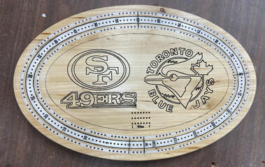 Logo crib board